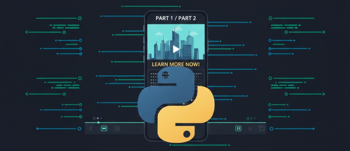 Automate Video Editing with Python: Add Dynamic Top & Bottom Text to Shorts